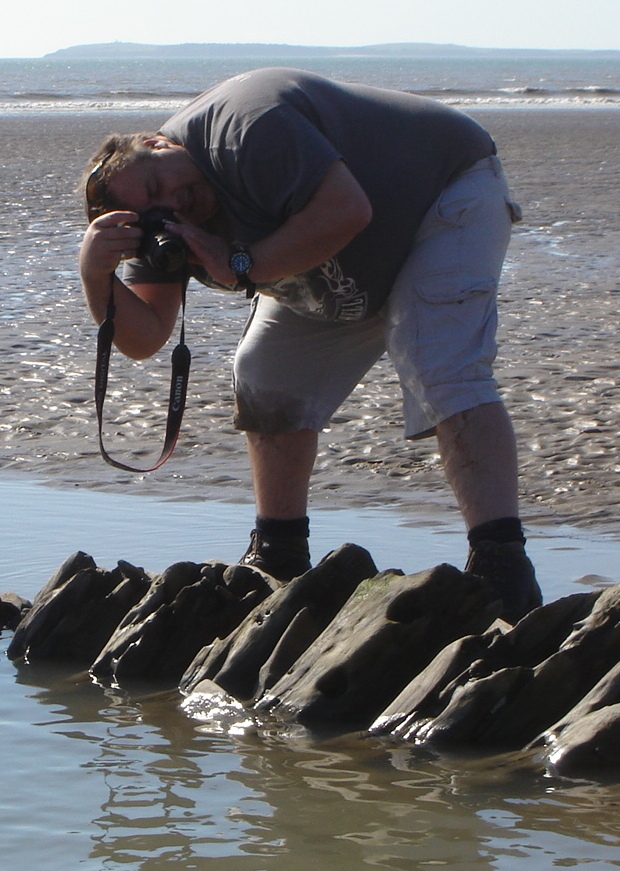 The Marros Sands Wreck being Photographed